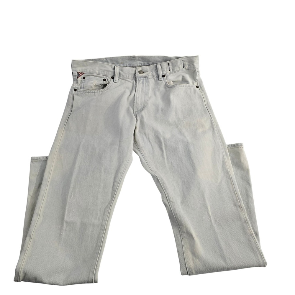 Denim & Supply Ralph Lauren Mens Prospect‎ Slim Fit White Wash Jeans